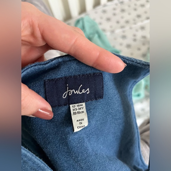 Joules Peter Rabbit Wilbur dungarees overalls bunny - Picture 11 of 15